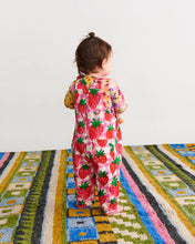 Load image into Gallery viewer, Strawberry Jam Organic Cotton Quilted Fleece Overalls**12-18 months Last size
