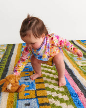Load image into Gallery viewer, Strawberry Bloom Organic Cotton Dribble Bib Set
