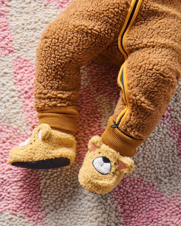 Tiger Baby Booties