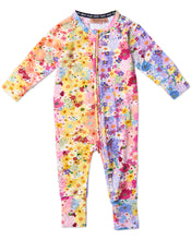 Load image into Gallery viewer, Posie Lane Organic Long Sleeve Zip Romper
