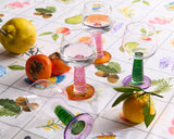 Sunset Stalk Wine Glass 2P