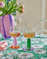 Sunset Stalk Wine Glass 2P