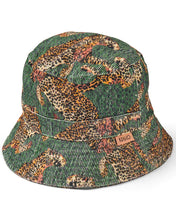 Load image into Gallery viewer, Cheetah Corduroy Bucket Hat
