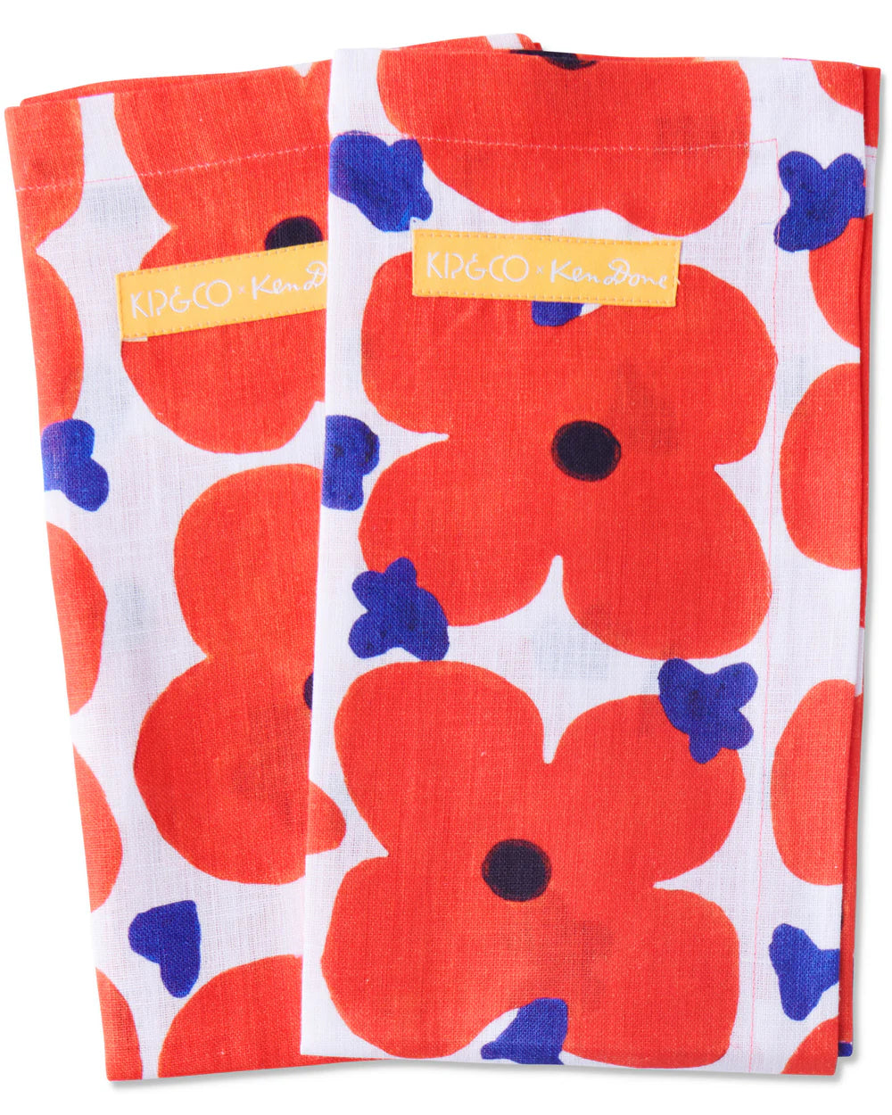 Napkin Kip&Co x Ken Done Pop Floral Linen 4P