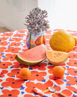 Kip&Co x Ken Done Pop Floral Linen Tablecloth Standard Rectangular