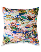 Load image into Gallery viewer, Kip&amp;Co x Kezz Brett Waterlily Waterway Organic Cotton European Pillowcases

