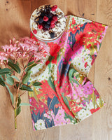 Australian Bush Blossom Tea Towel
