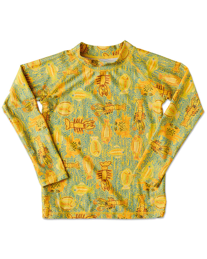 The Deep Yellow Rash Vest