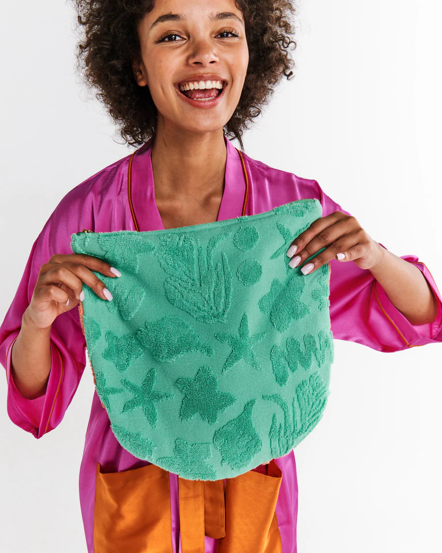 Rock Pool Terry Toiletry Pouch Large