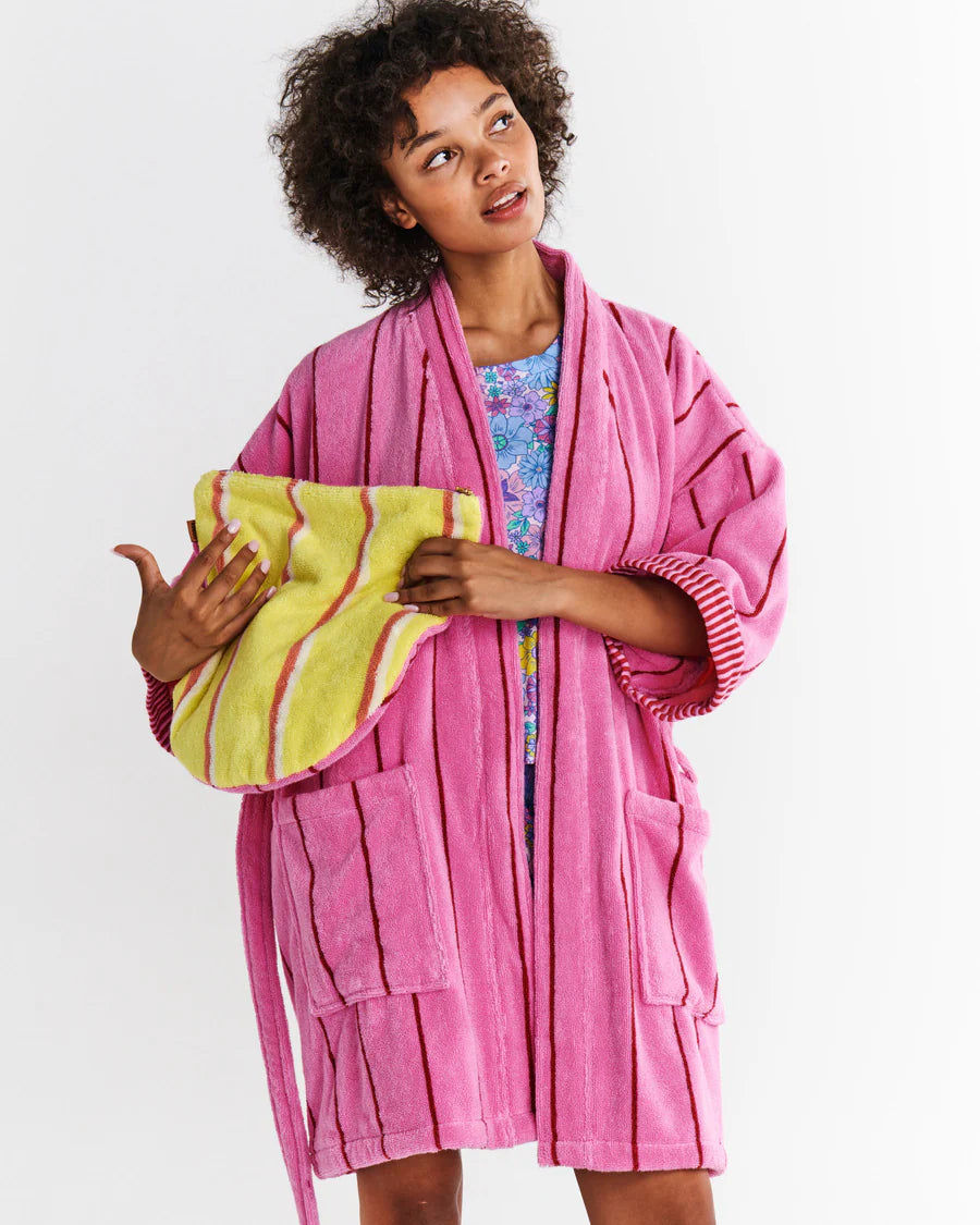 Summer Fling Terry Toiletry Pouch Large