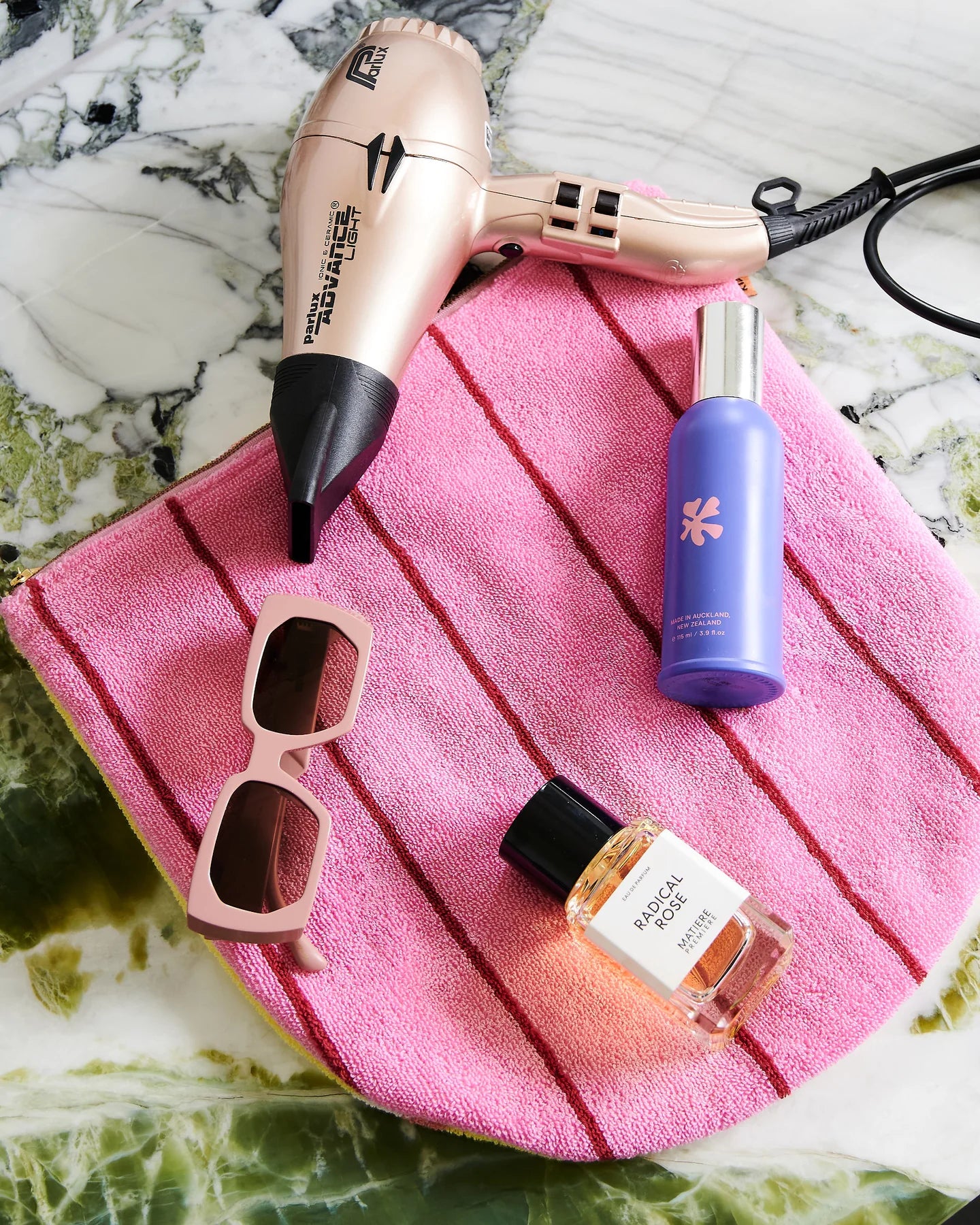 Summer Fling Terry Toiletry Pouch Large