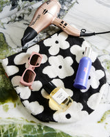 Flower Face Terry Toiletry Pouch Large