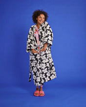 Load image into Gallery viewer, Flower Face Terry Bath Robe
