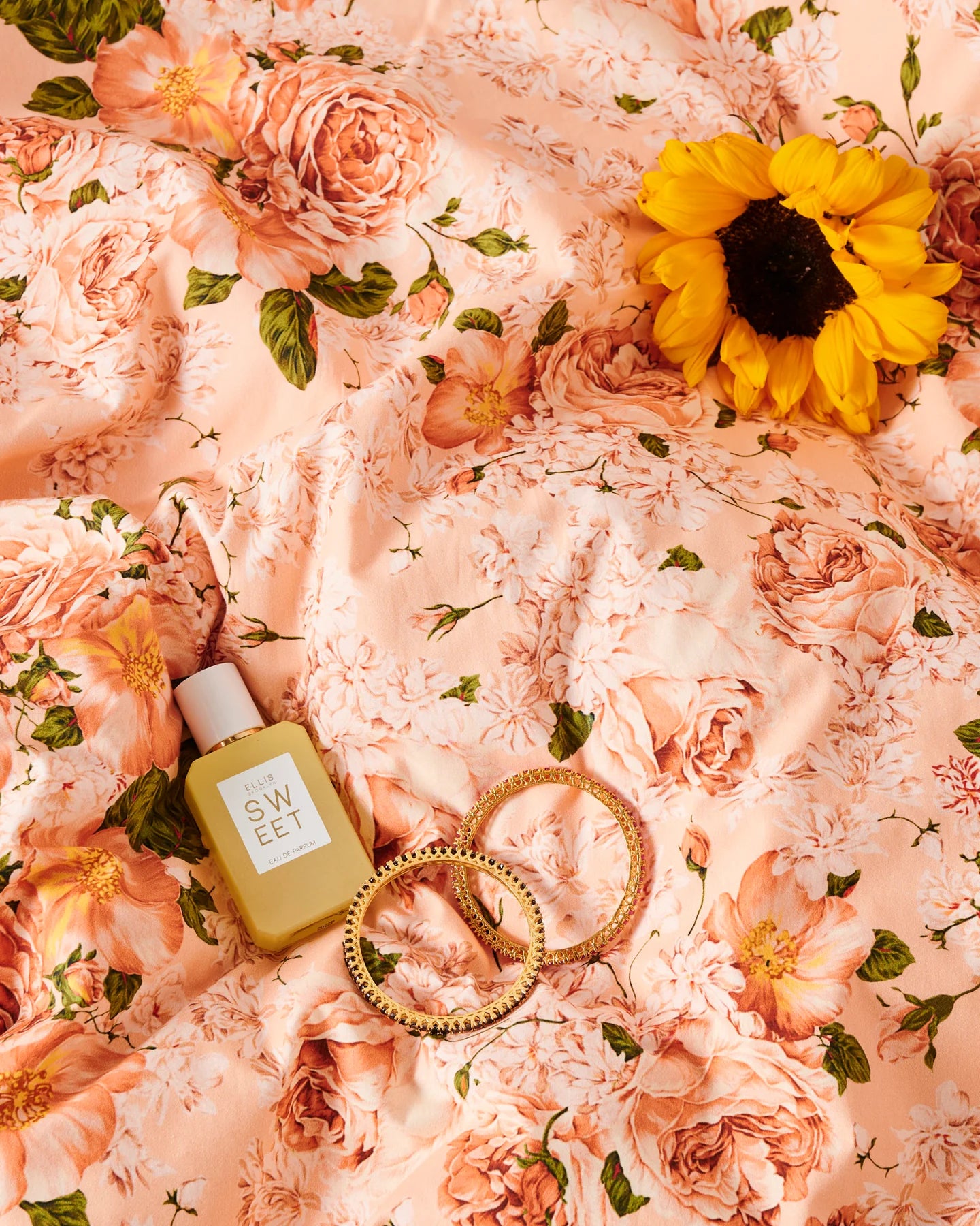 Rose Garden Organic Cotton Fitted Sheet....  Last one available King