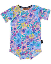 Load image into Gallery viewer, Bunch Of Fun Organic Short Sleeve Romper
