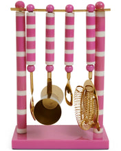 Load image into Gallery viewer, Gypsy Rose Stripe Resin Bar Tool Set
