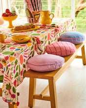 Load image into Gallery viewer, Iced Vovo Stripe Upholstery Pea Cushion
