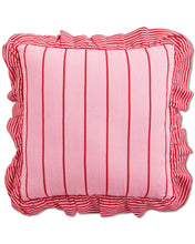 Load image into Gallery viewer, Iced Vovo Stripe Frill Upholstery Cushion
