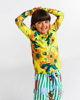 Stripe On Stripe Boardies Bathers