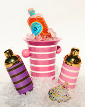 Load image into Gallery viewer, Gypsy Rose Stripe Resin Cocktail Shaker
