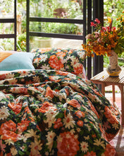 Load image into Gallery viewer, Dreamy Floral Organic Cotton Quilted Bedspread Large
