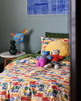 Big Wheels Organic Cotton Quilt Cover.          KingSingle/Double