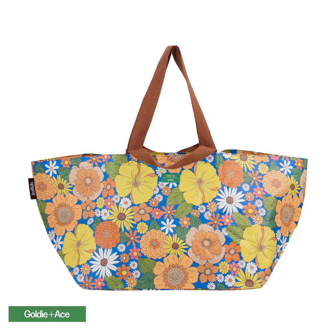 Beach Bag Goldie + Ace x Kollab Zoe Floral