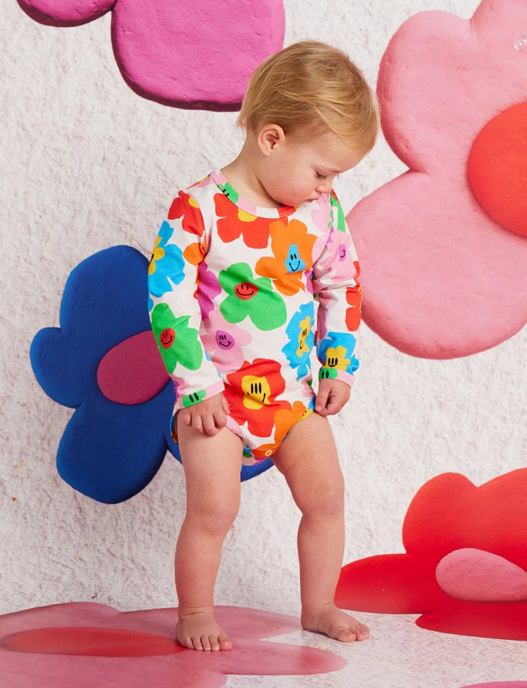 Hey Blomma! Long Sleeve Bodysuit