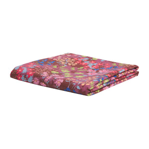 Aisha Cotton Sheets - Plumberry - Flat Sheet