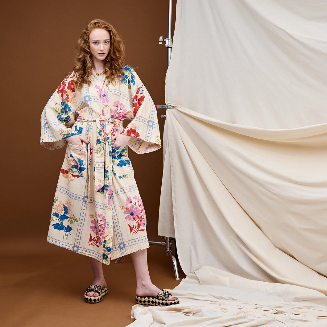 Charita Cotton Bath Robe