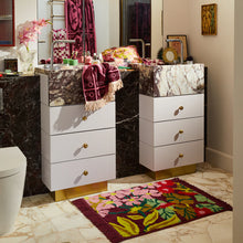 Load image into Gallery viewer, Genevieve Bath Mat - Mahogany
