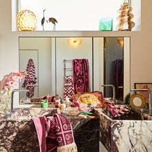 Load image into Gallery viewer, Gigi Bath Sheet - Cosmo Pink
