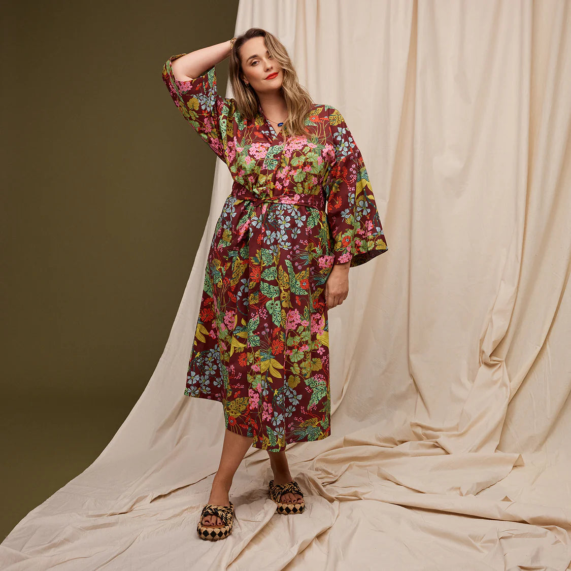 Genevieve Cotton Bath Robe