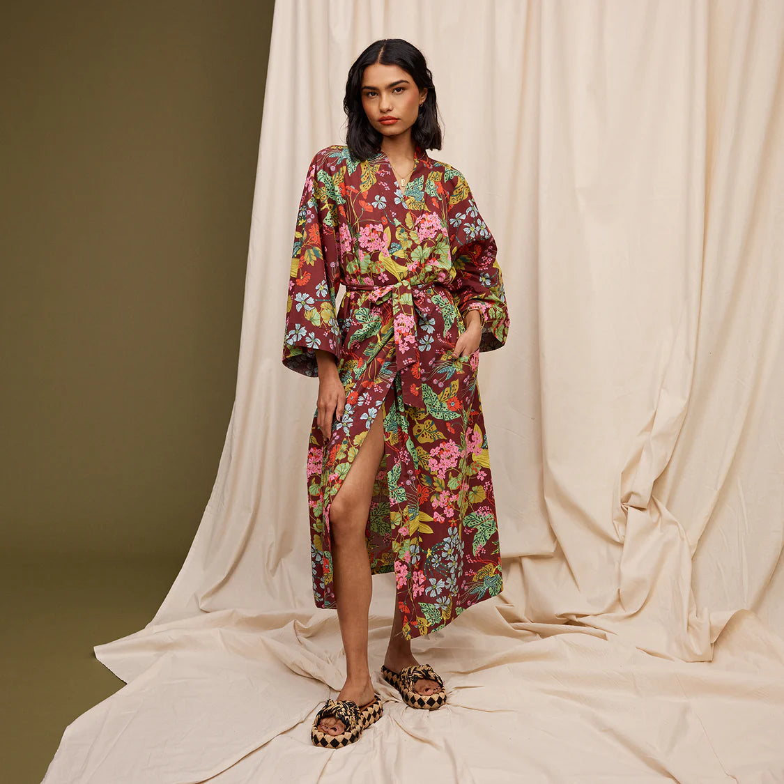 Genevieve Cotton Bath Robe