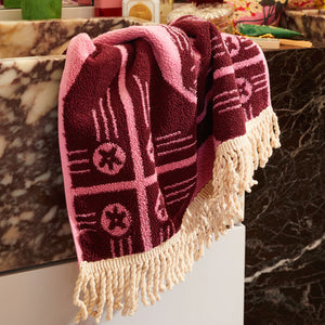 Gigi Hand Towel - Cosmo Pink
