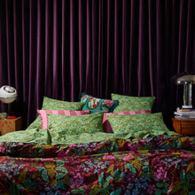 Load image into Gallery viewer, Evette Cotton Pillowcase Set - Olive
