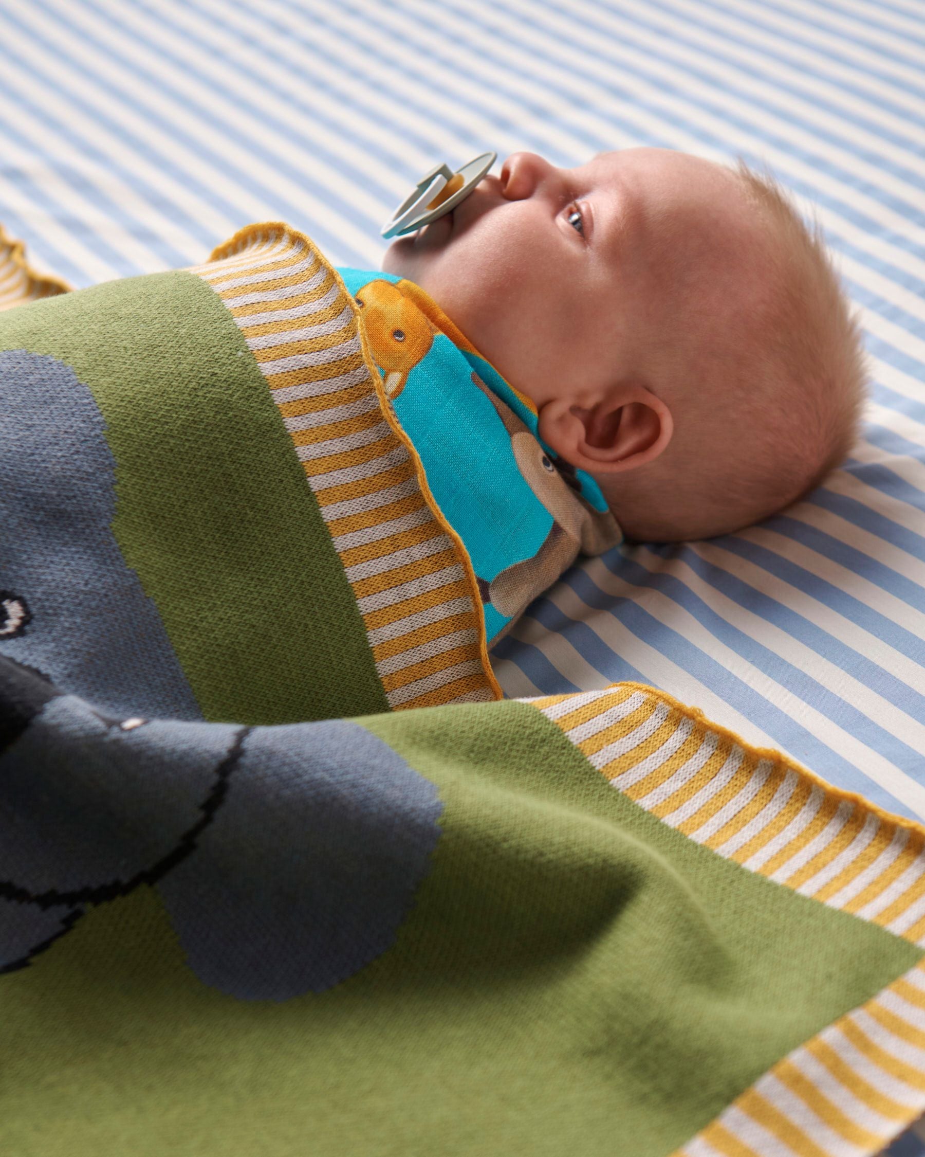 Home Among The Gum Trees Cotton Knitted Blanket