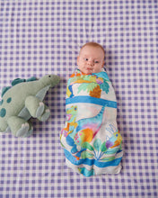 Load image into Gallery viewer, Dino Safari Bamboo Swaddle

