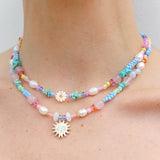 Rainbow Sun Necklace