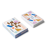 Blue Shapes 52 Deck of Playing Cards