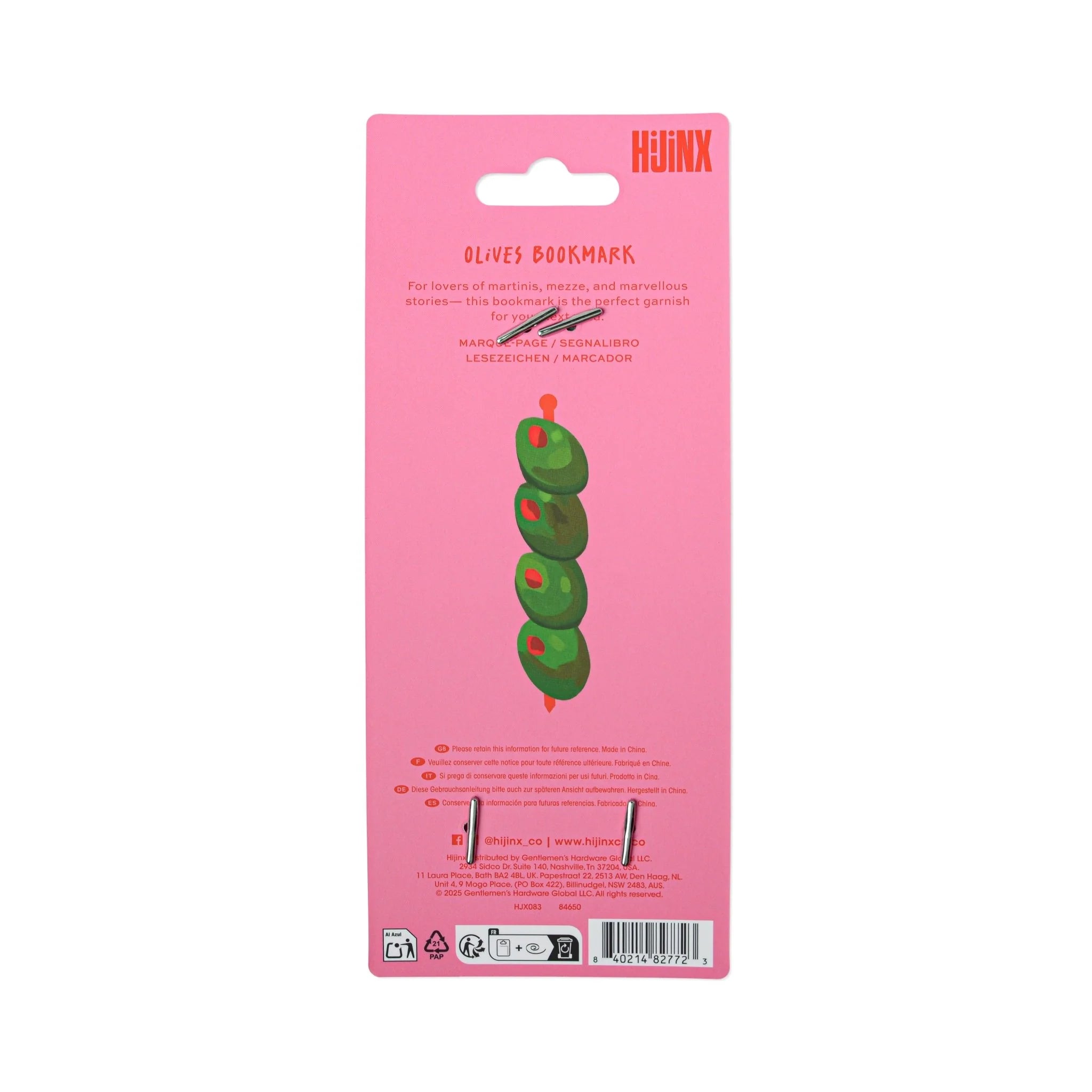 Olive Bookmark