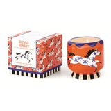 Ceramic Candle Horse - Sienna Sunset