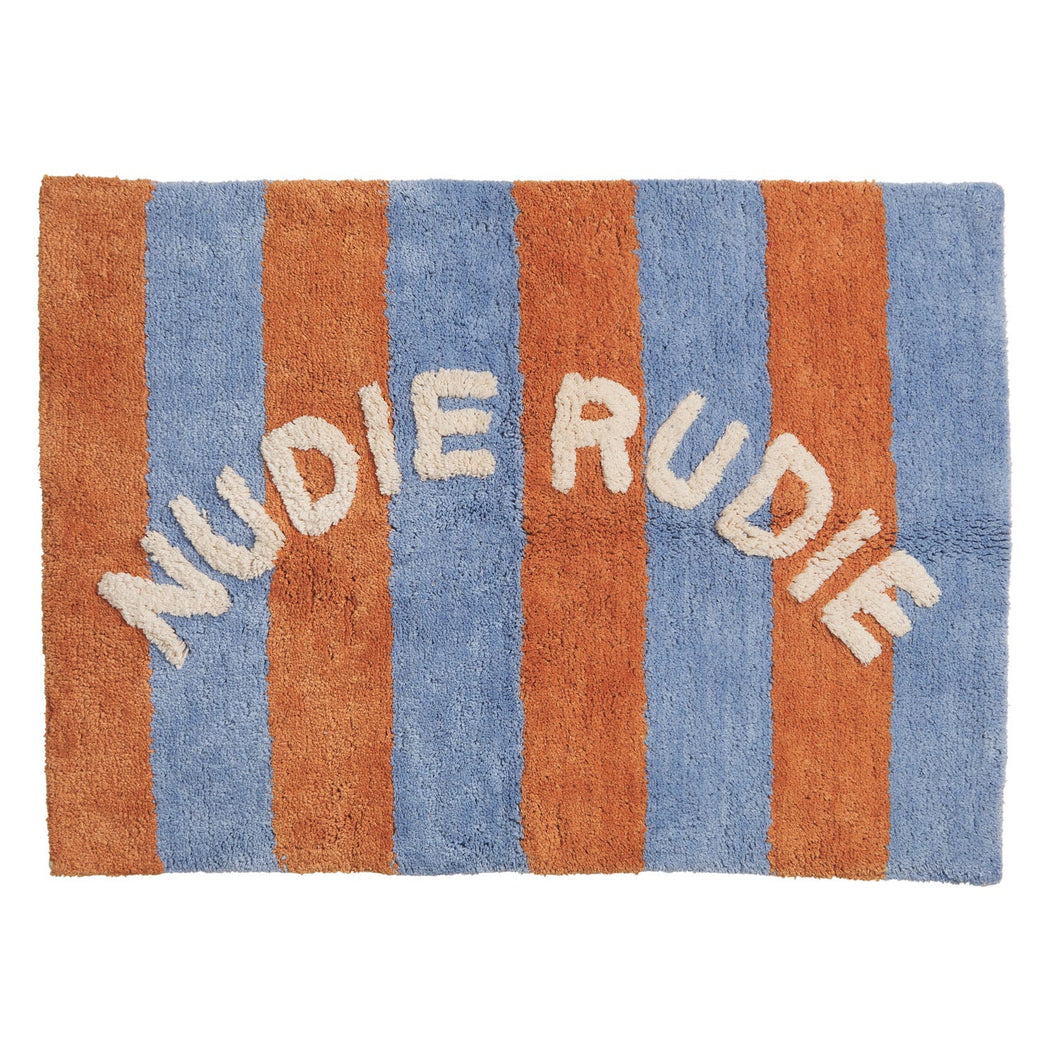 Nude Rudie Bath Mat Blue Jay