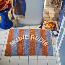 Load image into Gallery viewer, Nude Rudie Bath Mat Blue Jay
