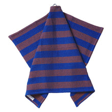 Load image into Gallery viewer, Zelia Stripe Tea Towel Lapis
