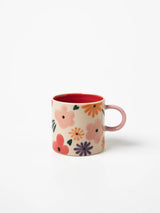 Ditsy Espresso Pink