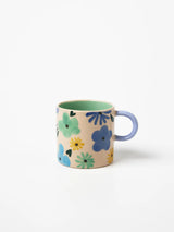 Ditsy Espresso Blue