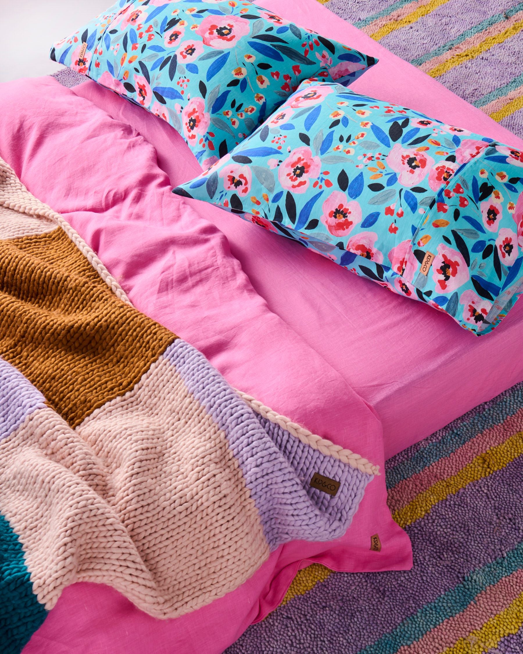 Morning Harvest Linen Pillowcases 2P