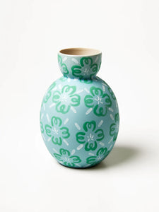 Happy Vase Clover Green