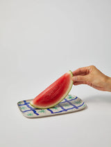 Pinchos Navy Check Tray